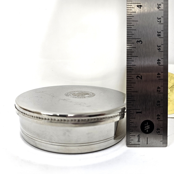 Vintage Tiffany& Co. Pewter Box - Picture 7 of 7